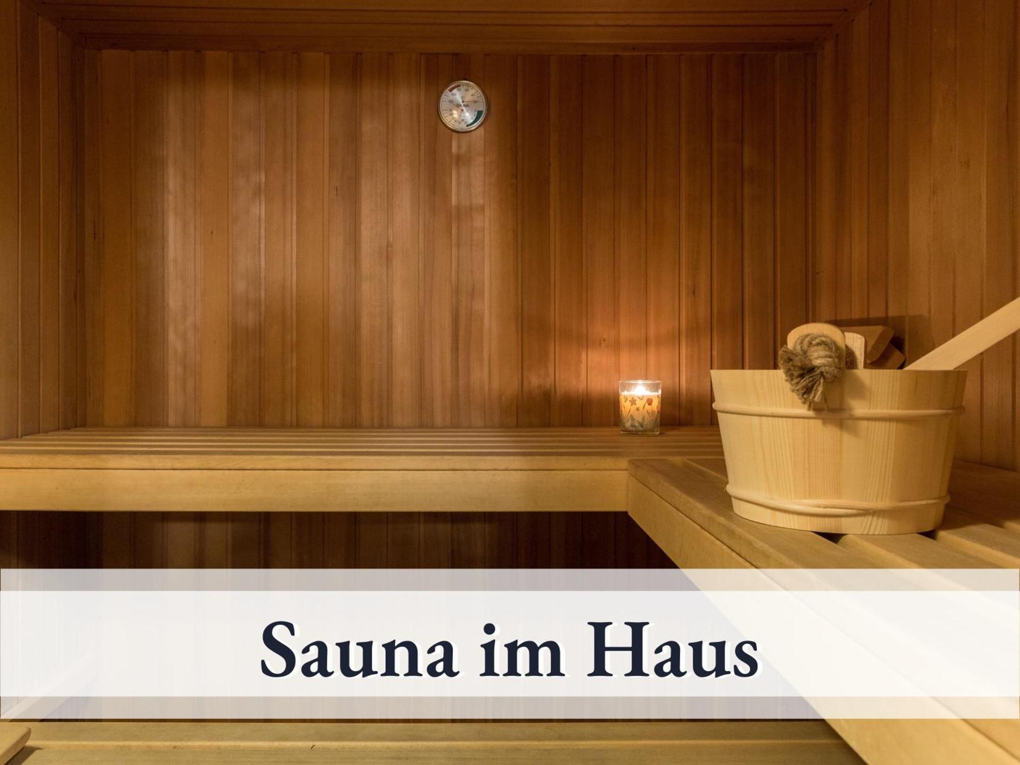 Blumenvilla 8 Mit Sauna Und Garten Schneverdingen Exterior foto